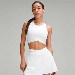 Lululemon V Waist Cropped Tennis Tank